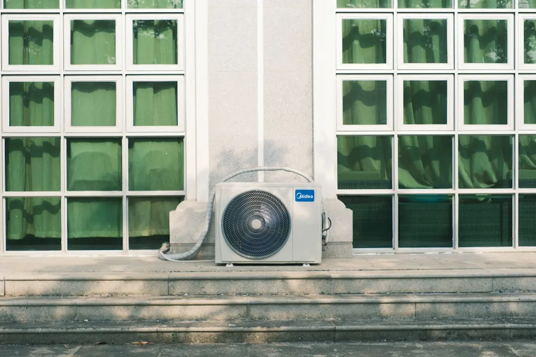 Residential outdoor AC unit installed at a Orlando home