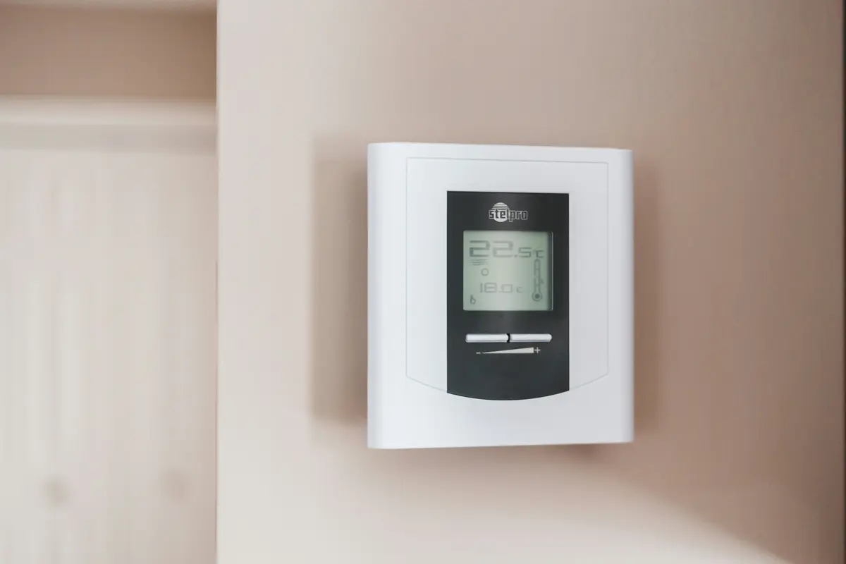 Smart thermostat serviced in a Orlando home